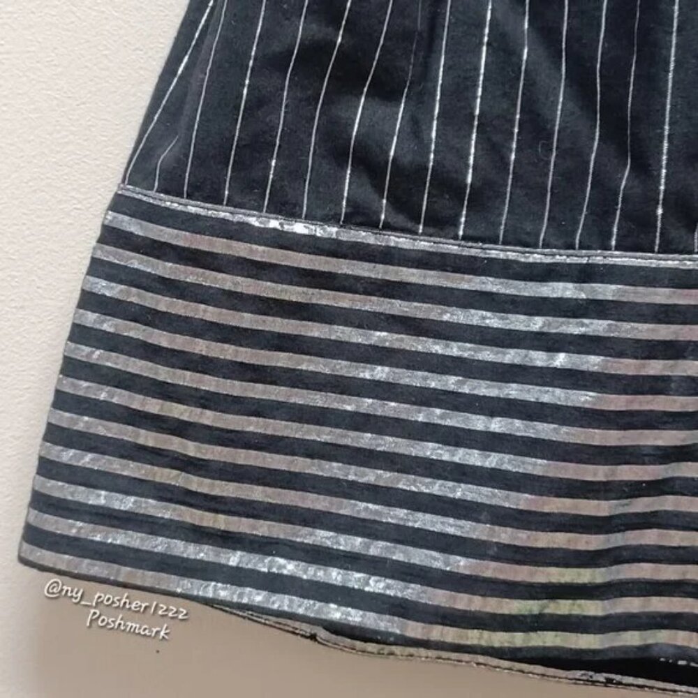 ๐๐ช๐ท๐ญ๐ฒ๐ฎ'๐ผ Juniors Striped Mini Skirt with Belt (Size S) โซ - Picture 6 of 11